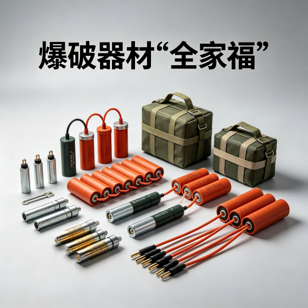 爆破器材“全家福”：从单兵装备到专业系统的完整图谱
